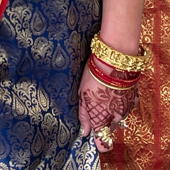 2 Doli bangles in 22K antique gold plated. - Picture 10 of 10